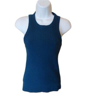 ---  Blue Tank Camisole Top Size Small